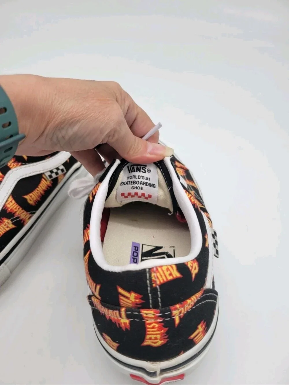 Vans  X Thrasher Shoes Old Skool Skateboarding Sneakers Skater Sk8 Low M6 W 7.5